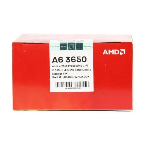 AMD A6-3650