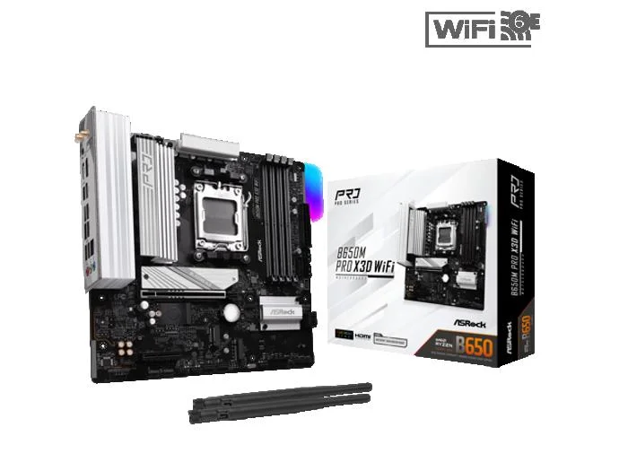 ASRock B650M Pro X3D WiFi