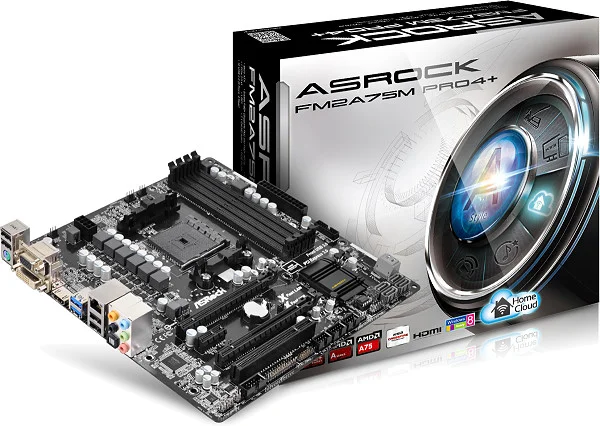 ASRock FM2A75M Pro4+