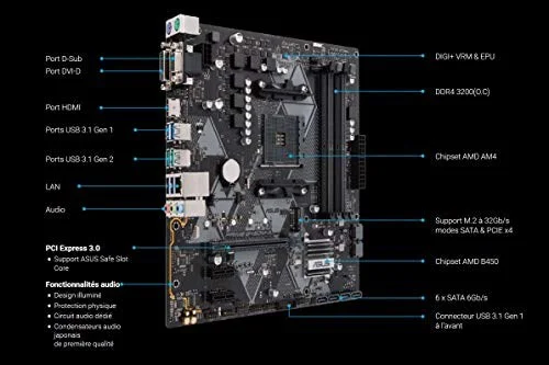 Asus Prime B450M-A