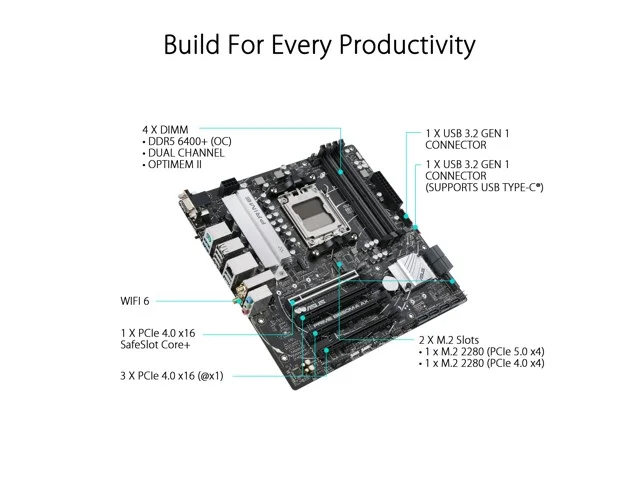 Asus PRIME B650M-A AX