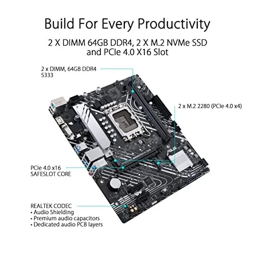 ASUS Prime B660M-K D4