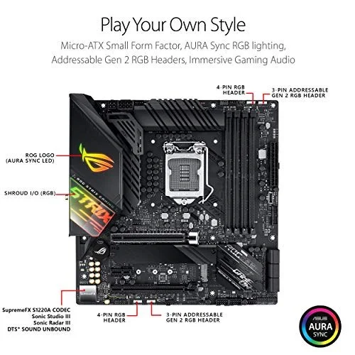 ASUS ROG STRIX Z490-G GAMING (WI-FI)