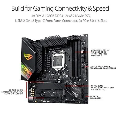 ASUS ROG STRIX Z490-G GAMING (WI-FI)
