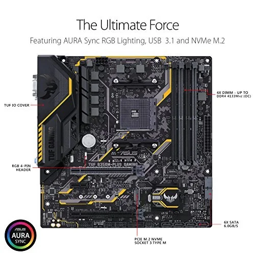 Asus TUF B350M-PLUS GAMING
