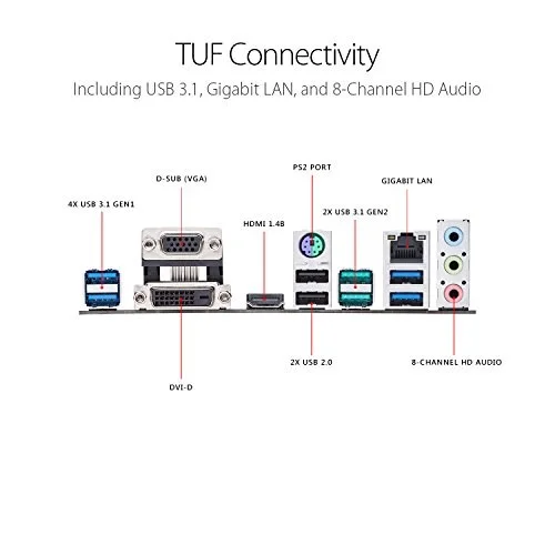 Asus TUF B350M-PLUS GAMING