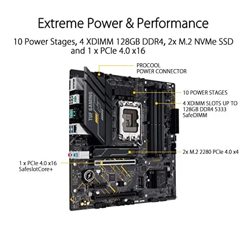 ASUS TUF Gaming B660M-E D4