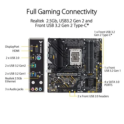 ASUS TUF Gaming B660M-E D4