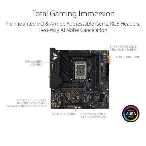 ASUS TUF Gaming B660M-PLUS WiFi D4