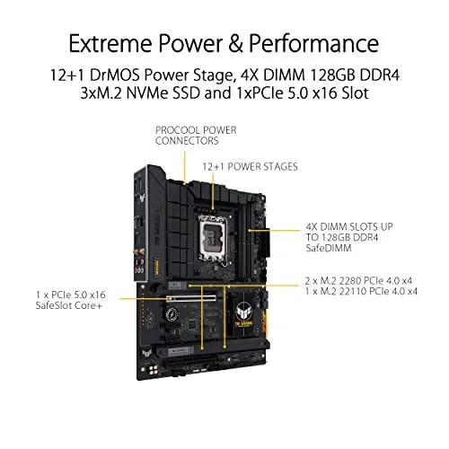 Asus TUF GAMING B760-PLUS WIFI D4
