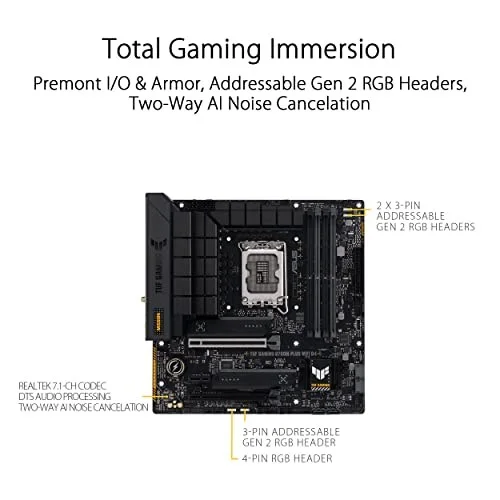 ASUS TUF GAMING B760M-PLUS WIFI D4