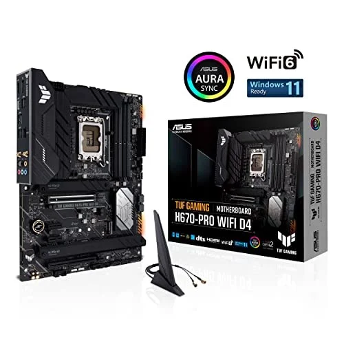 ASUS TUF Gaming H670-PRO WiFi D4