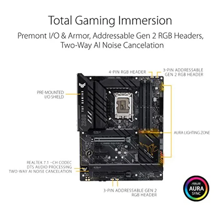 Asus TUF GAMING Z690-PLUS D4