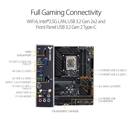 ASUS TUF GAMING Z690-PLUS WIFI D4