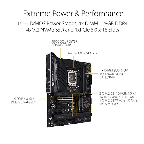 Asus TUF GAMING Z790-PLUS WIFI D4