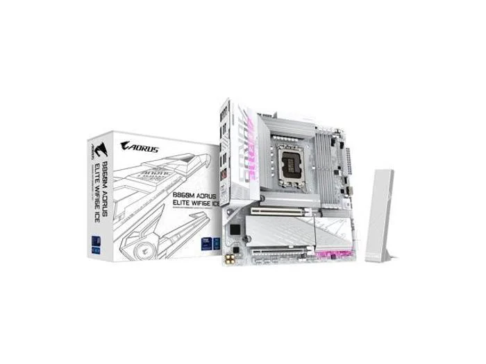 Gigabyte B860M AORUS ELITE WIFI6E ICE