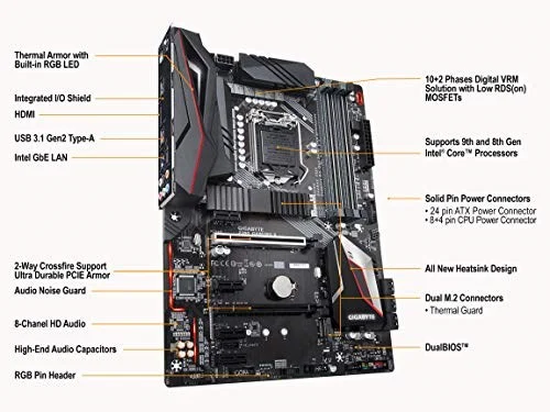 GIGABYTE Z390 GAMING X