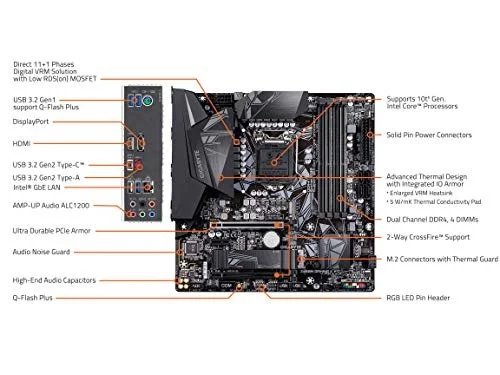 Gigabyte Z490M GAMING X