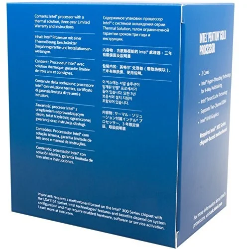 Intel Pentium Gold G5600