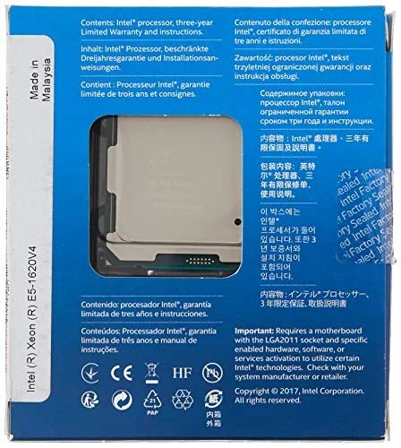 Intel Xeon E5-1620 V4