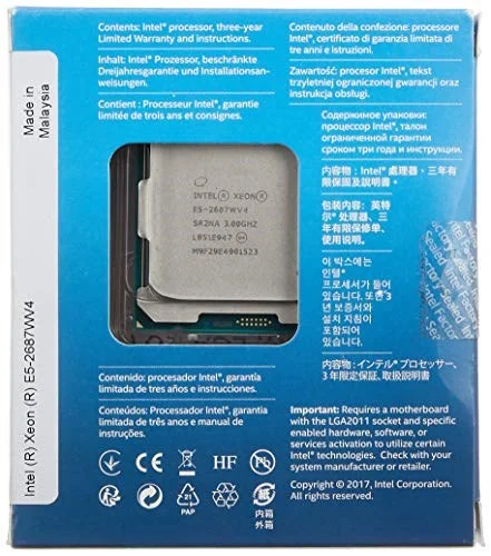 Intel Xeon E5-2687W v4