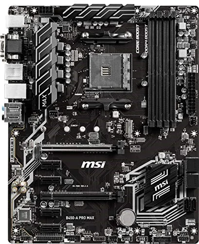 MSI B450-A PRO MAX
