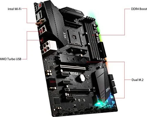 MSI B450 GAMING PRO CARBON MAX WIFI