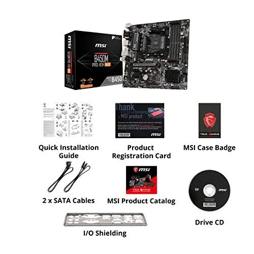 MSI B450M PRO-VDH MAX