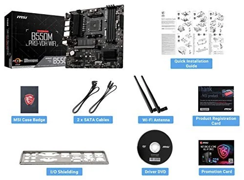 MSI B550M PRO-VDH WIFI