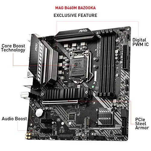 MSI MAG B460M Bazooka