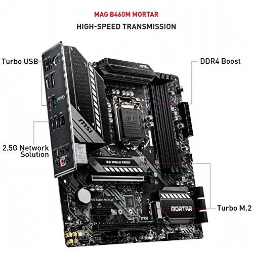 MSI MAG B460M MORTAR