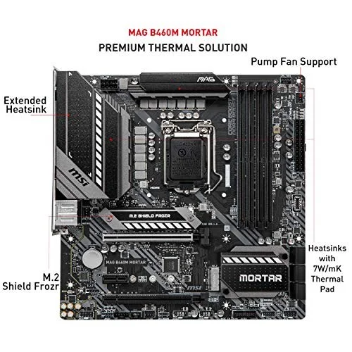 MSI MAG B460M MORTAR