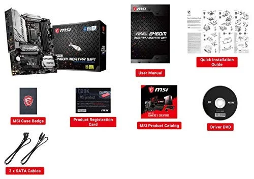 MSI MAG B460M Mortar WiFi