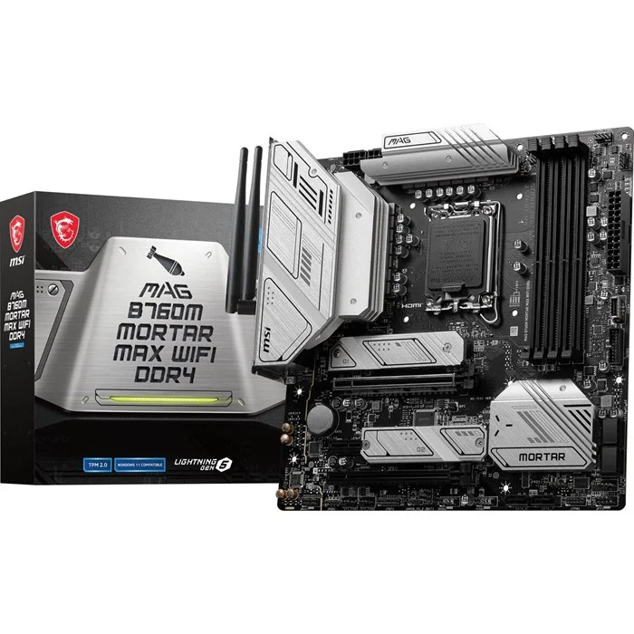 MSI MAG B760M MORTAR MAX WIFI DDR4