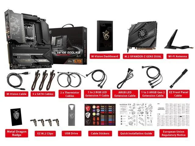 MSI MEG X670E GODLIKE