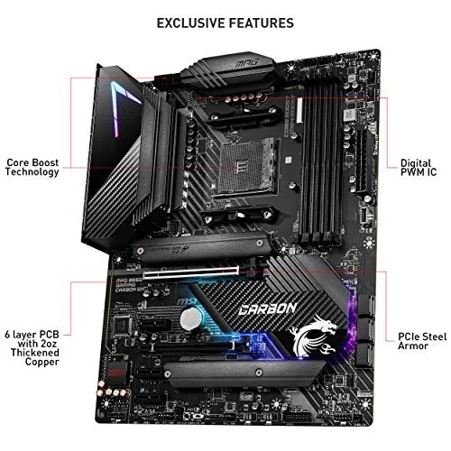MSI MPG B550 GAMING CARBON WIFI