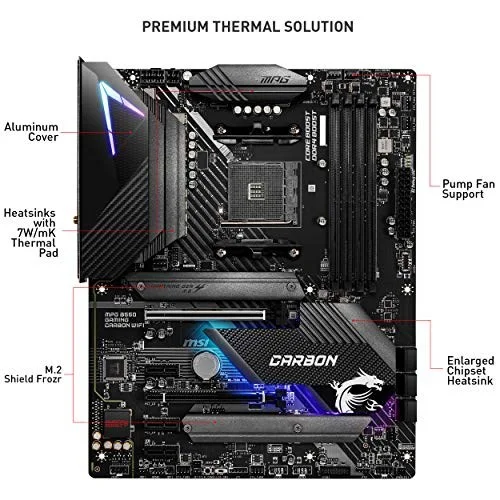 MSI MPG B550 GAMING CARBON WIFI