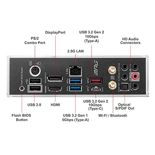 MSI MPG B550 GAMING EDGE WIFI