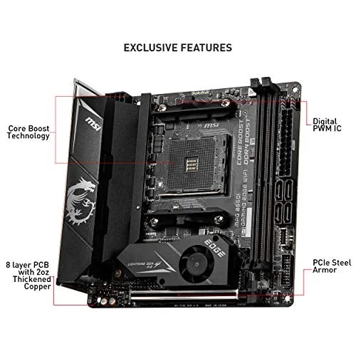 MSI MPG B550I Gaming Edge WiFi