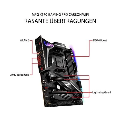 MSI MPG X570 GAMING PRO CARBON WIFI