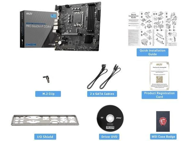 MSI PRO B660M-P DDR4