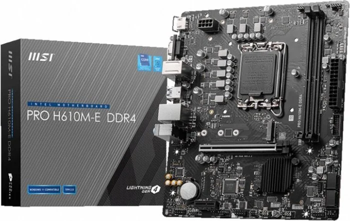MSI PRO-H610M-E-DDR4