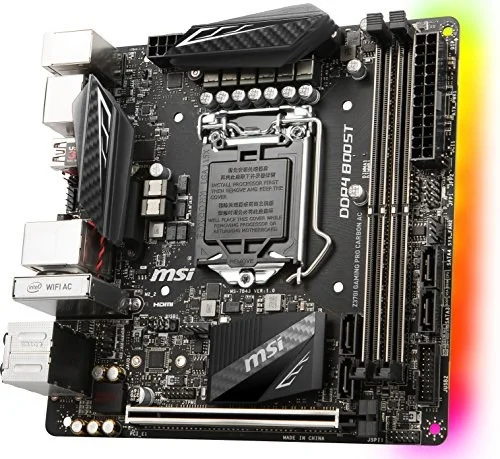 MSI Z370I GAMING PRO CARBON AC