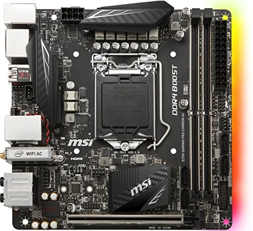 MSI Z370I GAMING PRO CARBON AC