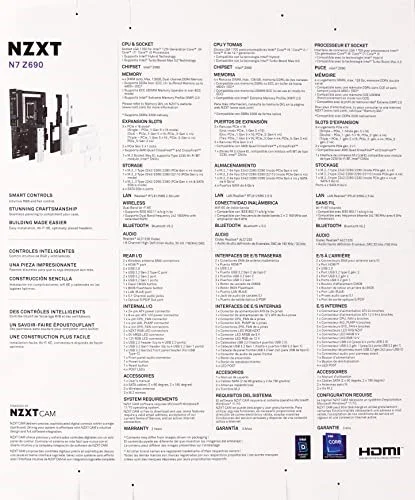 NZXT N7 Z690 White